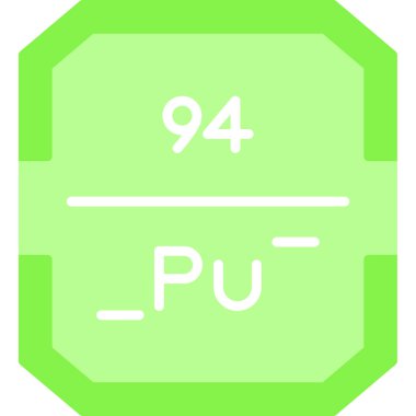 Periyodik tablonun kimyasal ögesi.
