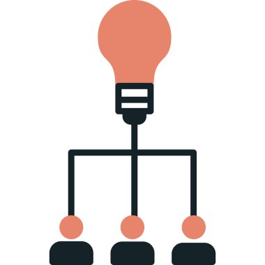 Ampul Işık vektör simgesi