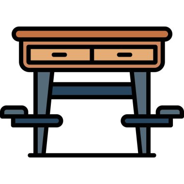 bank simgesi, vektör illüstrasyonu