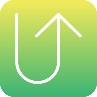 ok simgesinin vektör illüstrasyonu