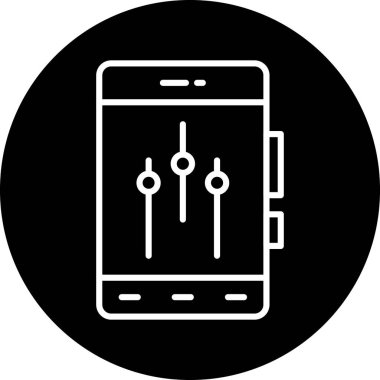 Akıllı telefon vektör çizim