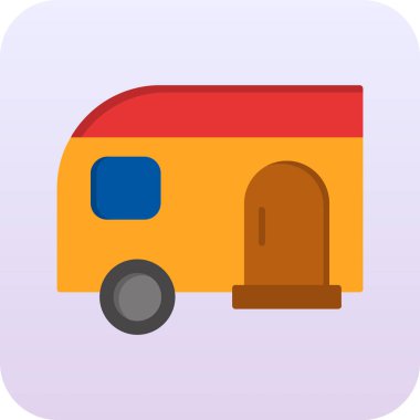 araba simgesi vektör illüstrasyonu