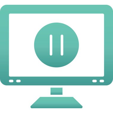 Ağ simgesi. çokluortam vektör illüstrasyonu