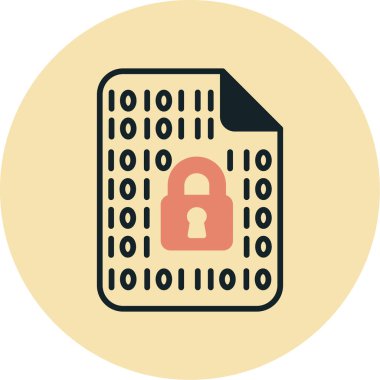 veri koruma vektörü simgesi modern basit vektör illüstrasyonu