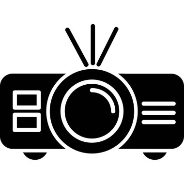 Kamera. Web simgesi basit tasarım