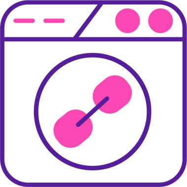 Modern b 'nin vektör illüstrasyonu eksik simgesi