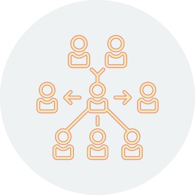 İş simgesinin vektör illüstrasyonu