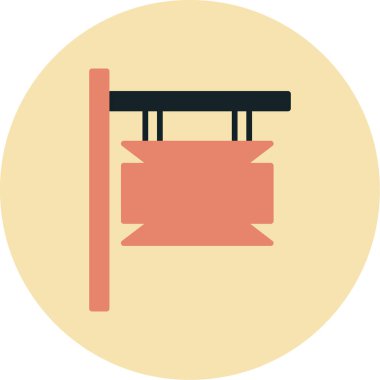 Modern simgenin vektör illüstrasyonu