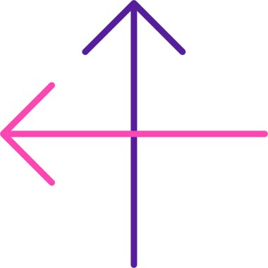 Ok. Web simgesi basit illüstrasyon