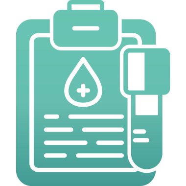 Veri web simgesi basit vektör illüstrasyonu