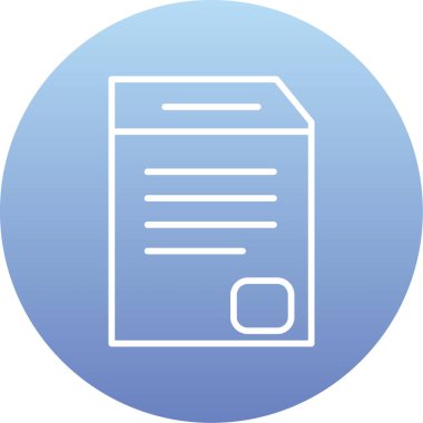 Vektör dizin simgesi, illüstrasyon