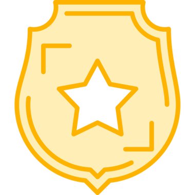 Madalya. Web simgesi basit illüstrasyon