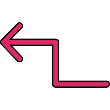 ok simgesinin vektör illüstrasyonu