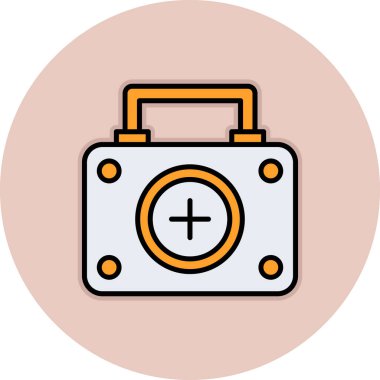 evrak çantası ikonu vektör illüstrasyonu