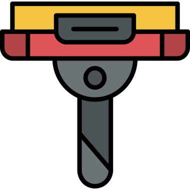 İnşaat çekici. Basit resimleme