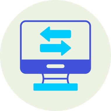 seo modern simgesinin vektör illüstrasyonu