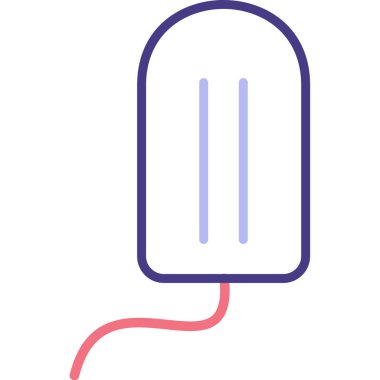 Mavi bir balonun vektör çizimi