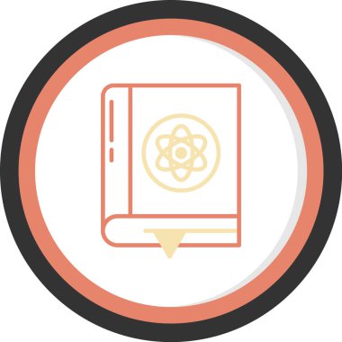 Modern eğitim ikonunun vektör illüstrasyonu