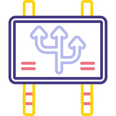 seo modern simgesinin vektör illüstrasyonu