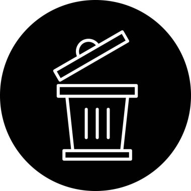 vektör çöp kutusu simgesi