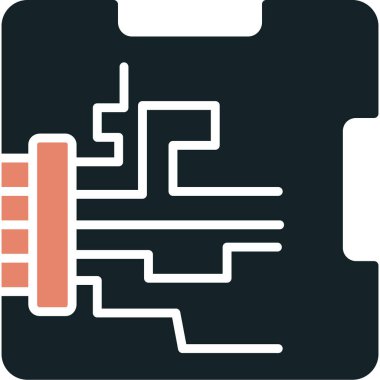 Kontrol denetimi simgesi doldurulmuş dış hat biçimi