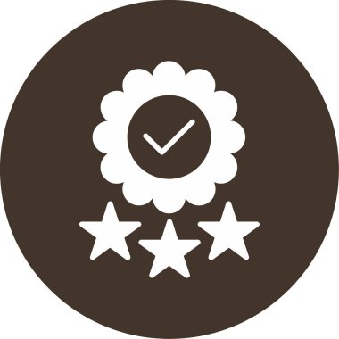 derecelendirme simgesi vektör illüstrasyonu