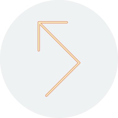 Ok. Web simgesi basit tasarım