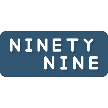 Beyaz arkaplanda sekiz numara