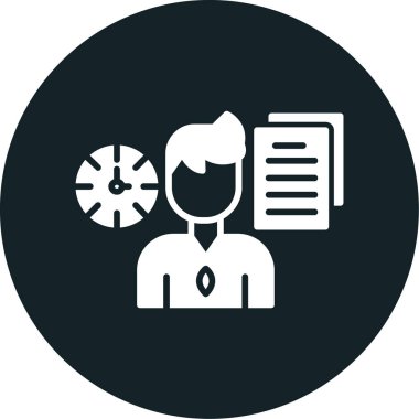 İş simge vektör web ve mobil uygulaması tasarım, iş logo kavramı için izole üzerinde beyaz arka plan