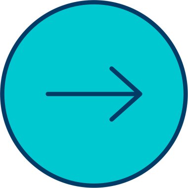 Ok simgesi simgesi tasarımı