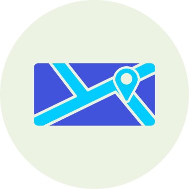 Seyahat simgesinin vektör illüstrasyonu