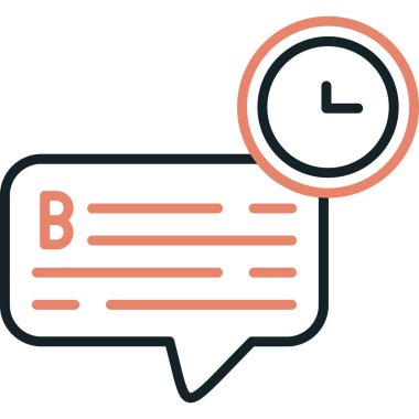 zaman simge vektör çizim