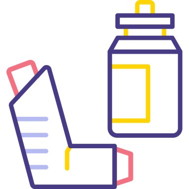 Bir bardak içkinin vektör çizimi