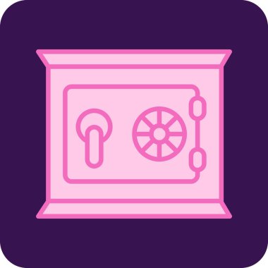 Para için. Web simgesi basit illüstrasyon