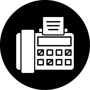 ATM 'de. Web simgesi basit illüstrasyon