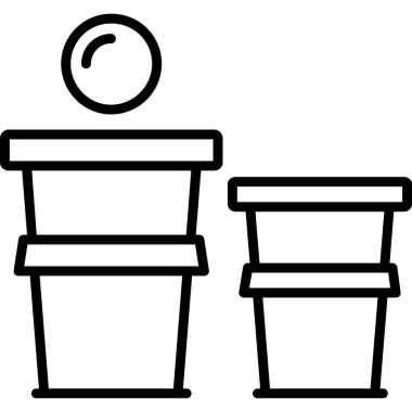 Kahve fincanı ikonu. Beyaz arkaplanda izole edilmiş web tasarımı için özet kahve fincanı vektör simgesi