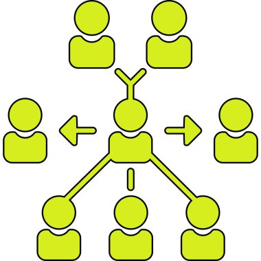 ağ bağlantısı simgesi çizimi