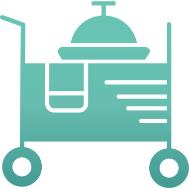 Modern b 'nin vektör illüstrasyonu tıbbi simgeden yoksun