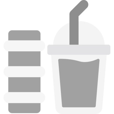 kahve içme ikonu ana hatlarıyla