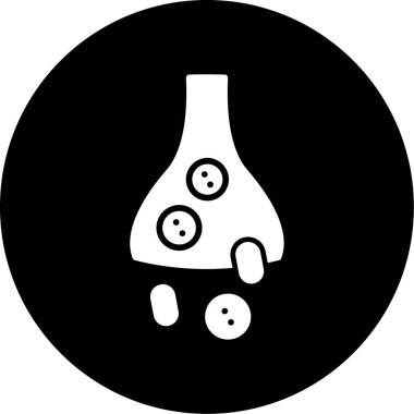 şişe simgesi vektör illüstrasyon tasarımı