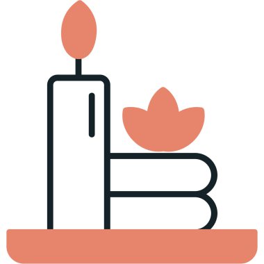 Mumlar. Web simgesi basit illüstrasyon