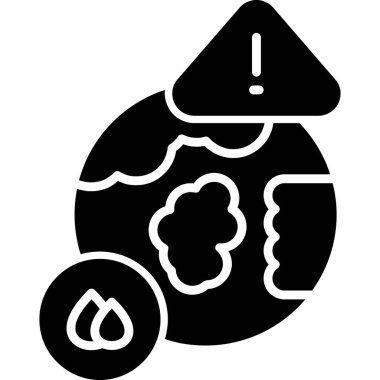 tavuk simgesi vektör illüstrasyonu