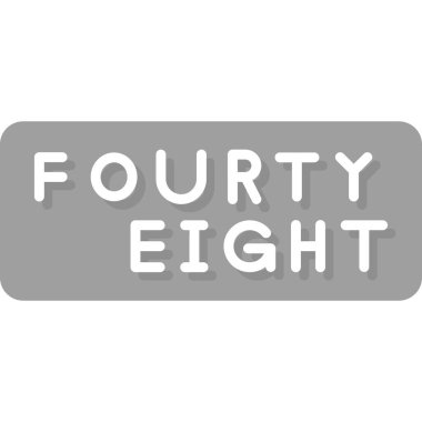 Beyaz arka planda beş numara. vektör illüstrasyonu.