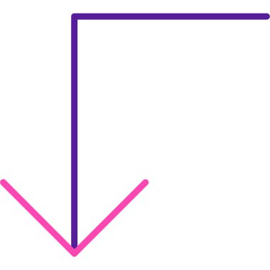 Ok. Web simgesi basit illüstrasyon