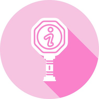 Bir kadın simgesinin vektör illüstrasyonu