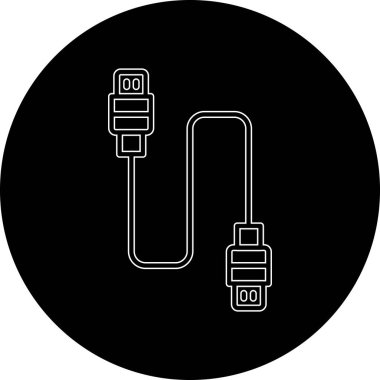 Seo ve simgenin vektör illüstrasyonu