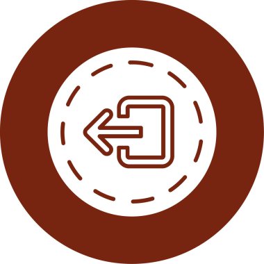 Vektör evrensel simgesi Trendy bakmak.