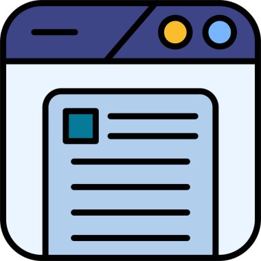 Ağ simgesi. Basit tasarım. Web simgesi