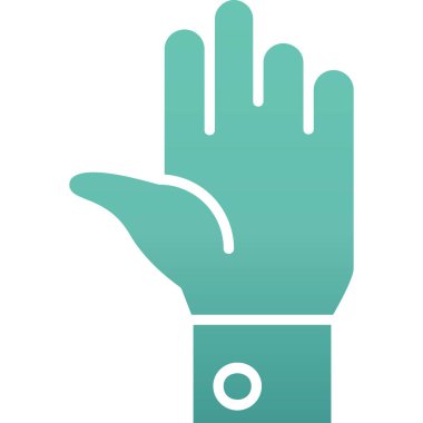 el simgesi vektör illüstrasyonu