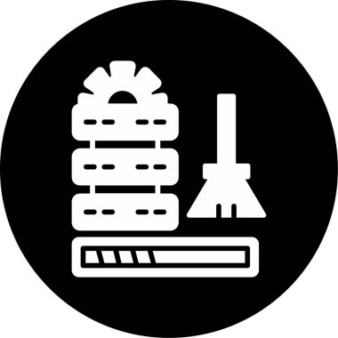 Gıda simgesinin vektör illüstrasyonu